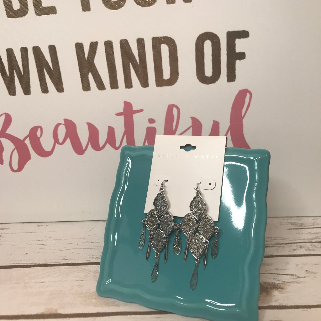 Kelly & Katie Silver Dangle Earrings